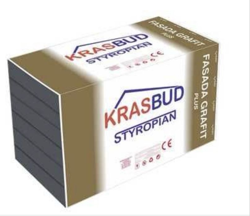 Styropian Krasbud grafit plus fasada z felcem 20cm, 120 opakowań