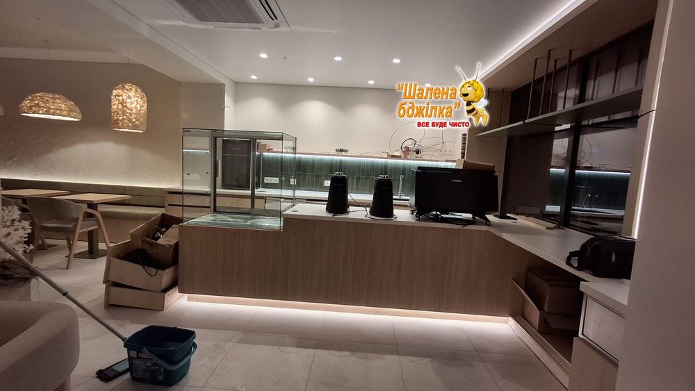 Прибирання після ремонту  комерційних приміщень