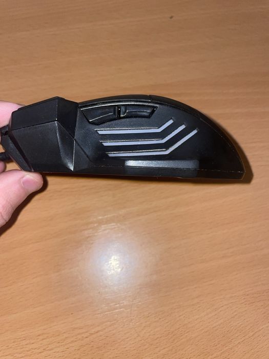 Rato Gaming USB com Botões Laterais e LED