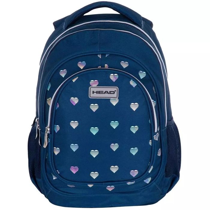 Plecak Head AB330 Holo Effect Splash Hearts ASTRA. Astra. Nowy Produkt
