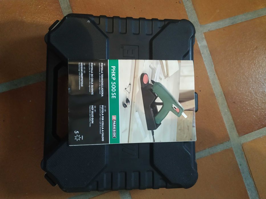 Pistola de cola quente