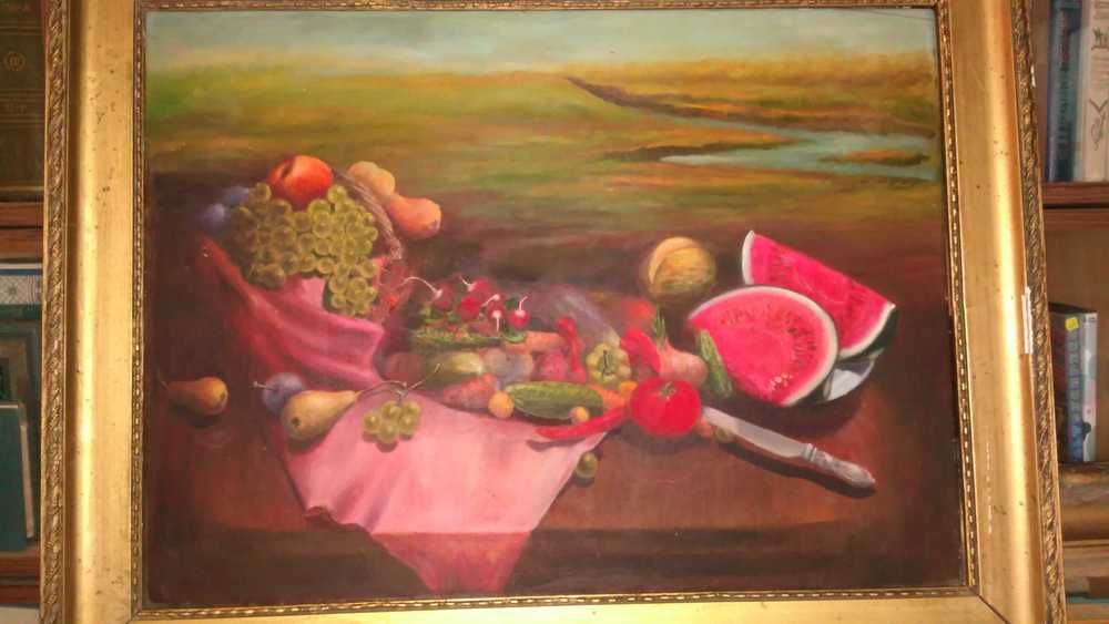 Картины маслом на холсте.