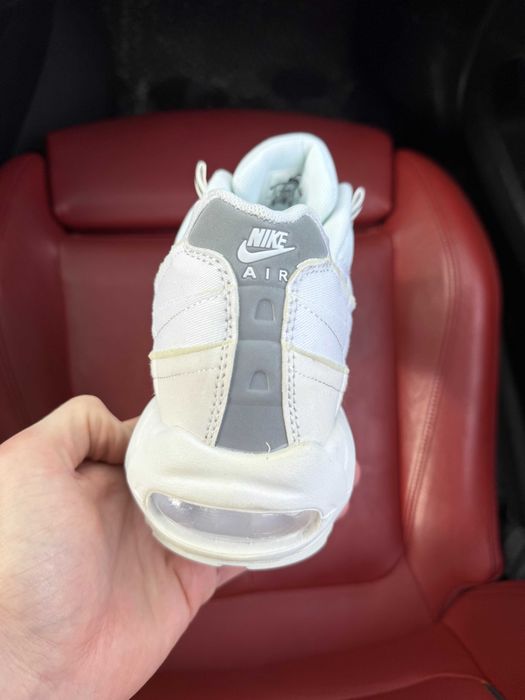 (ОПЛАТА ПІСЛЯ ОГЛЯДУ)Nike Air Max 95 x CDG White Найк Аір Макс 95