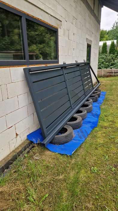 Brama przesuwna  500 cm w świetle