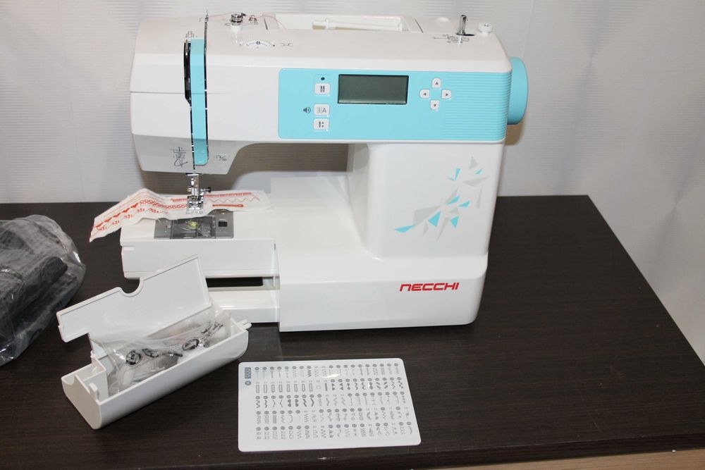NOWA Maszyna do Szycia Komputerowa NECCHI NM 2000 - Gwarancja 24 M!