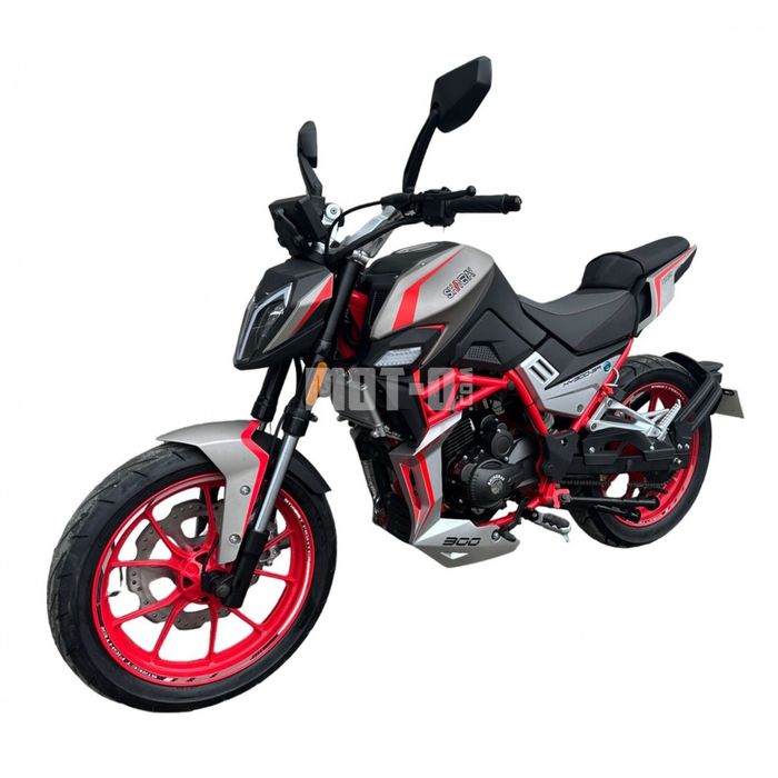 Новий мотоцикл Shineray Nitrox 300 2025р. (22к.с./6-ти КПП) дорожній