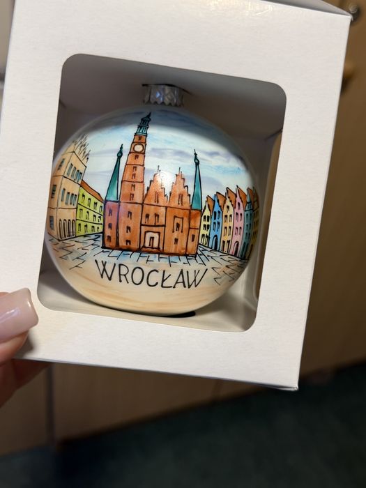 Bombka szklana Świąteczna