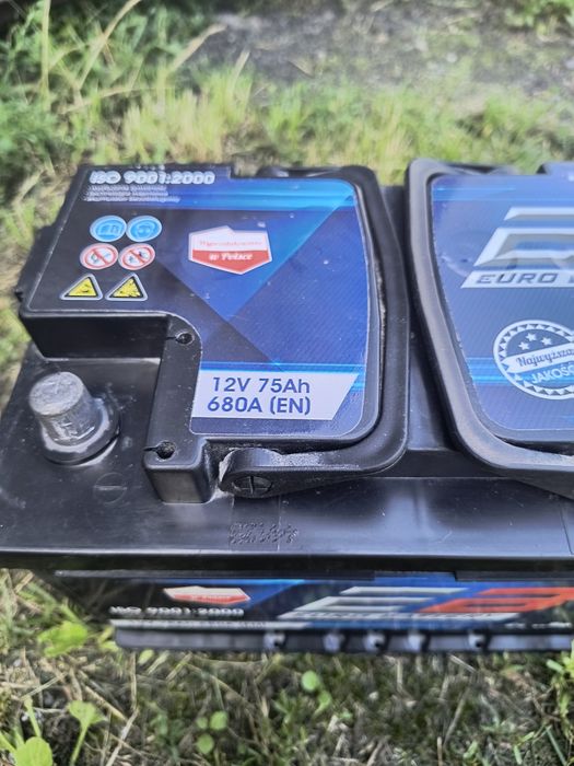 Akumulator 75ah 680A Jenox Polski Jak nowy !
