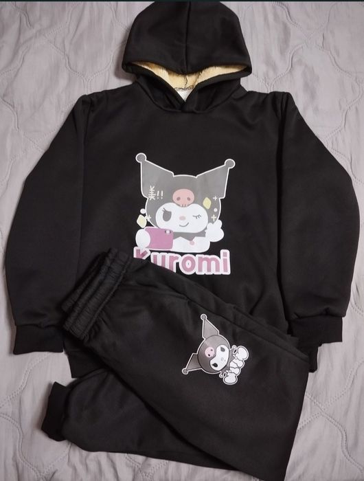 РОЗПРОДАЖ Костюм зимовий на хутрі, для дівчат і хлопців,в стилі Куромі