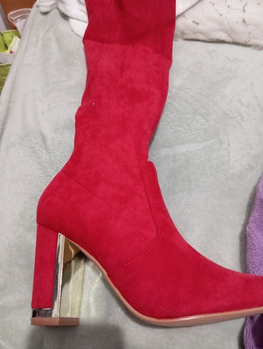 Botas em pele - Tam 39