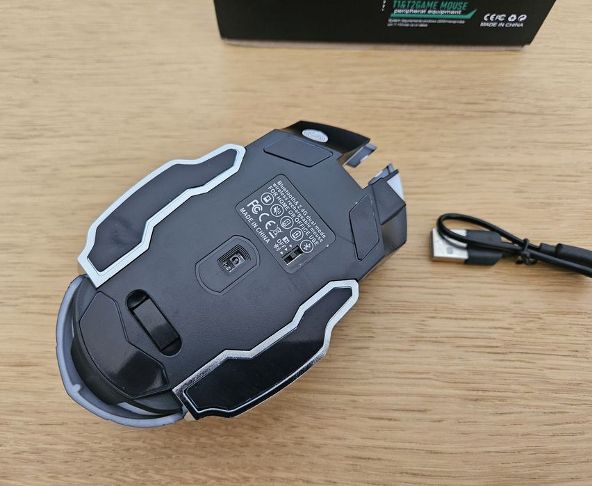 Rato Gaming Ergonómico Sem Fio