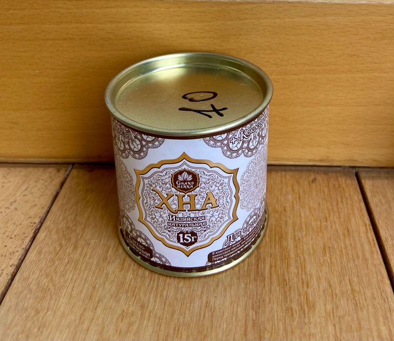 Henna para sobrancelhas natural