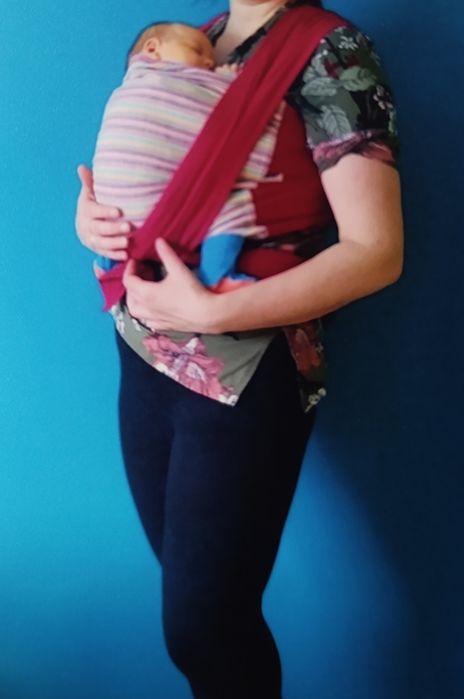 Chusta do noszenia moby d elastyczna