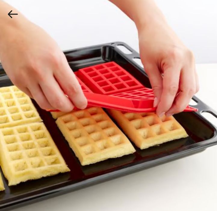 Lékué Forma Silicone para Waffles (2 Unidades)