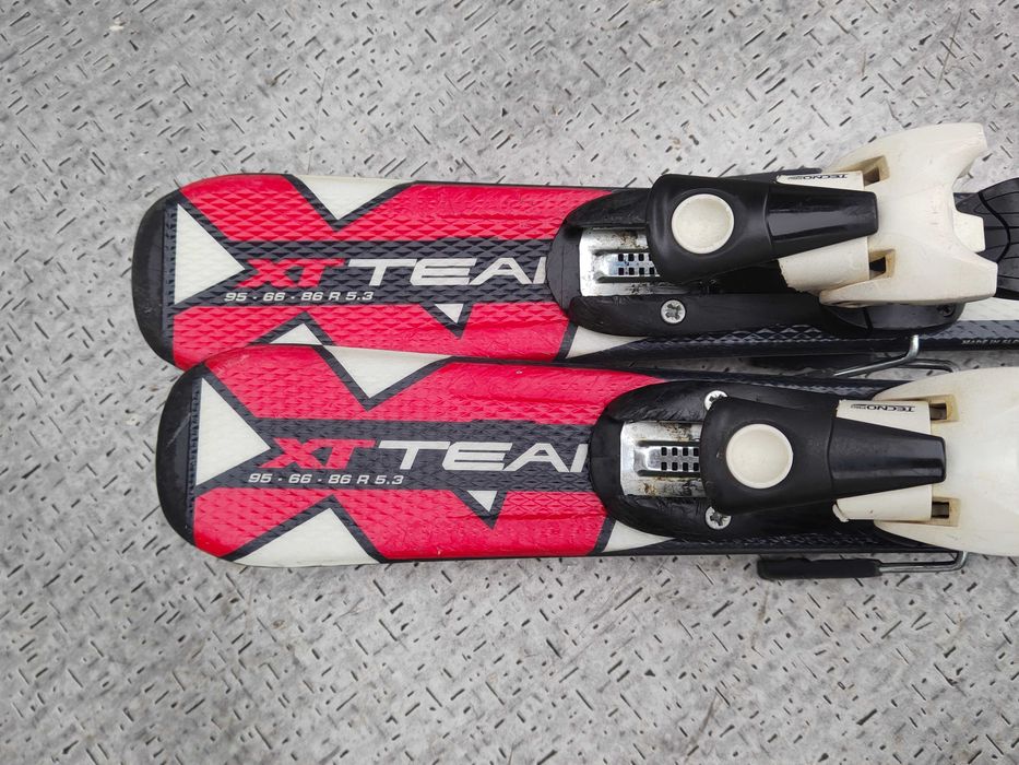 Świetne dziecięce narty TECNOpro XT Team 90 cm! Po serwisie, Db stan!