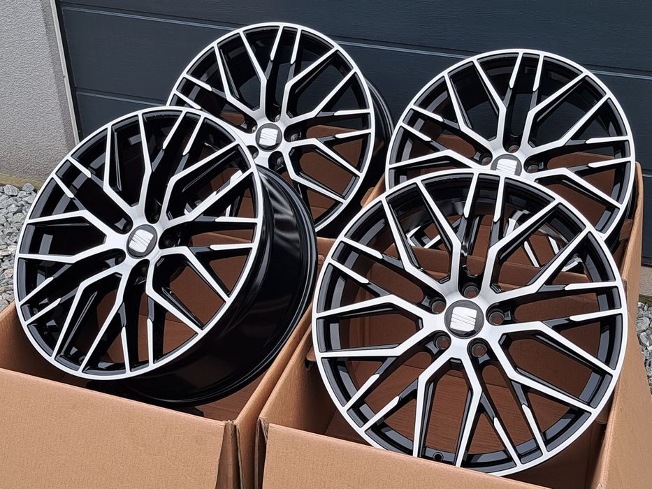 Alufelgi NOWE SKODA 19 5x112 Karoq Octavia Yeti Kodiaq Superb CNC RS4