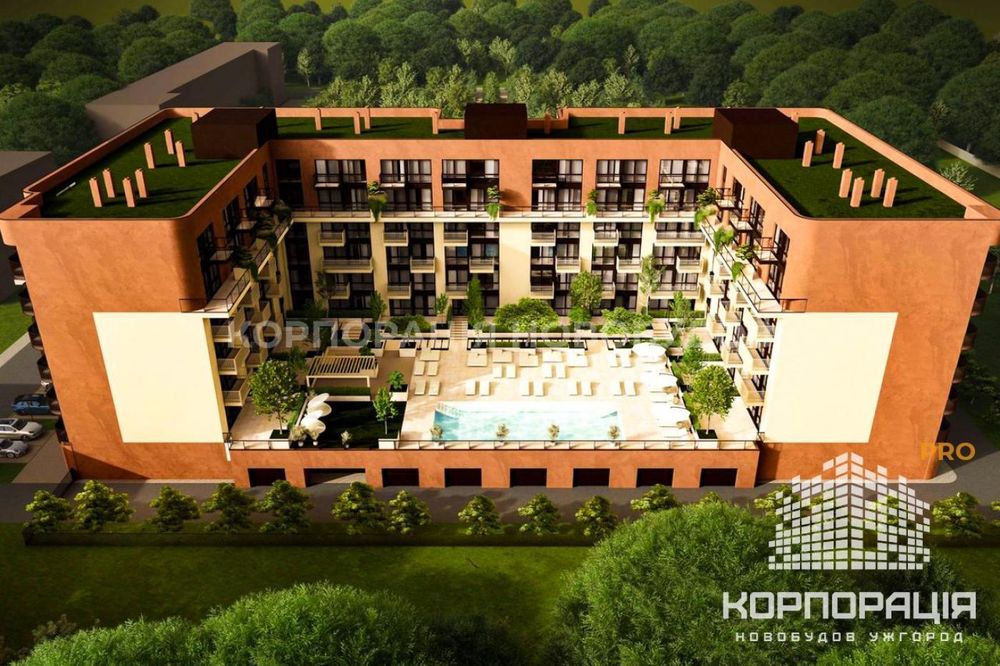 Продаж 2-км квартири, 70.7 м2, 2 поверх,ЖК з басейном і парком