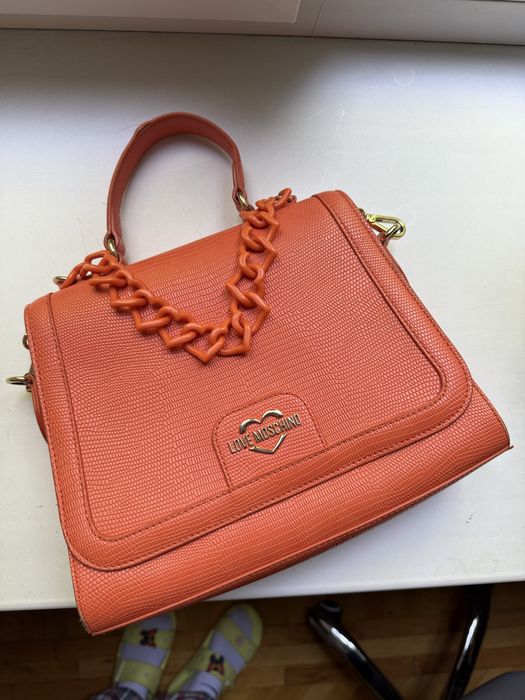 Сумка Love Moschino помаранчева