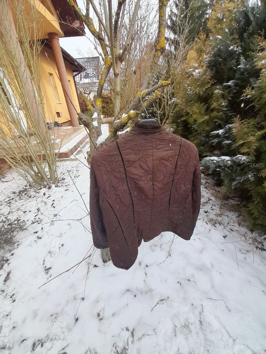 Kurtka wiosenna  brąz 46