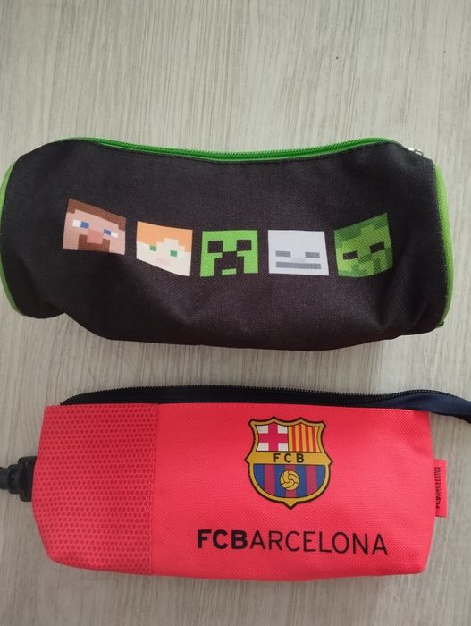 Piórniki zestaw Minecraft i FCB