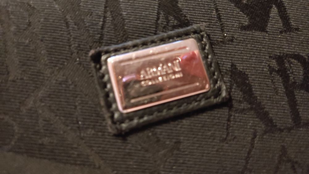 Portfel Armani, duży na zamek