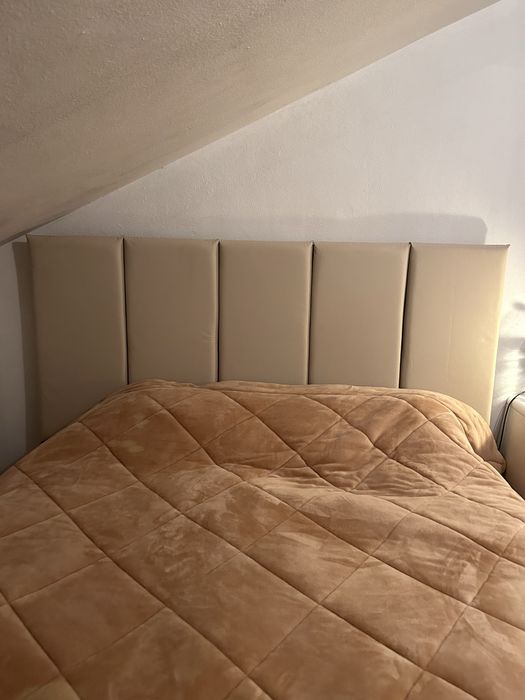 Cabeceira de Couro Sintetico