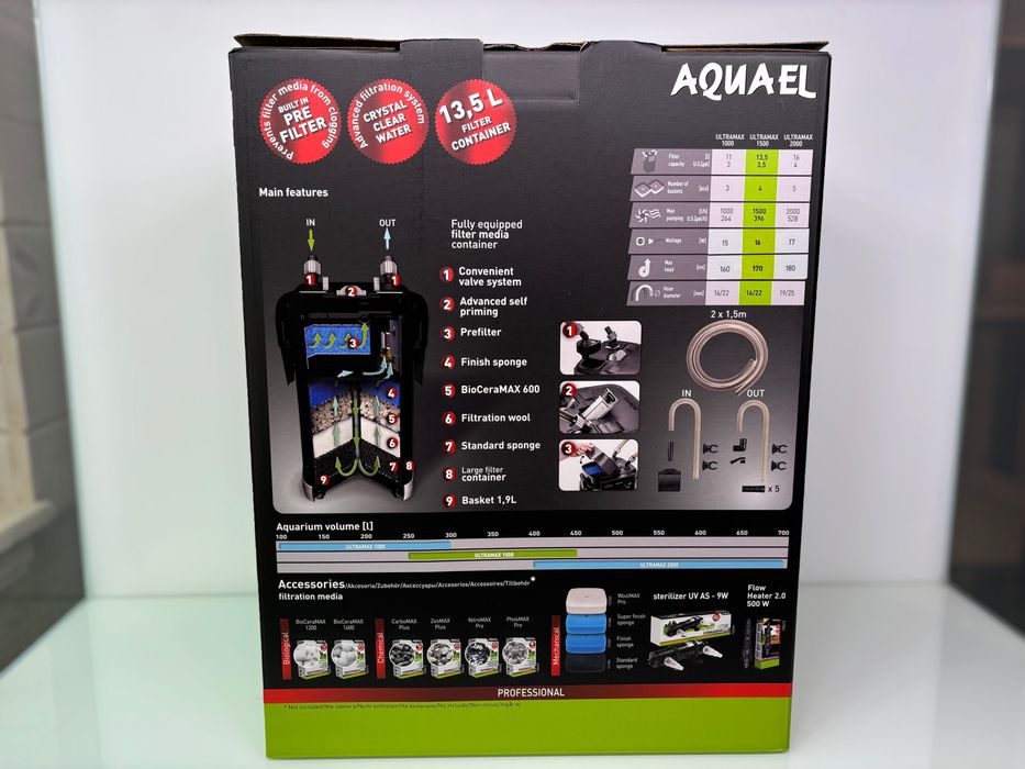 Filtr kanistrowy ULTRAMAX 1500 AQUAEL