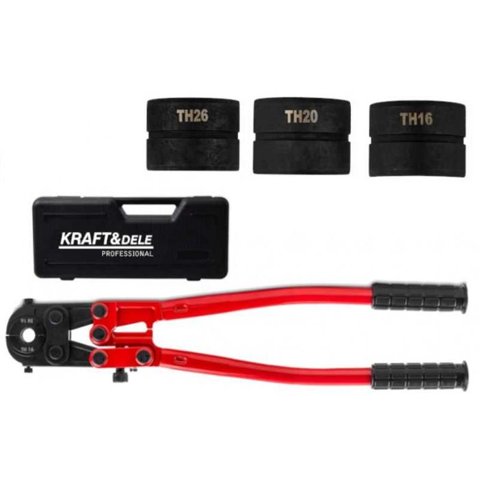 ZACISKARKA PRASKA do RUR PEX 16, 20, 26 + walizka KD10636