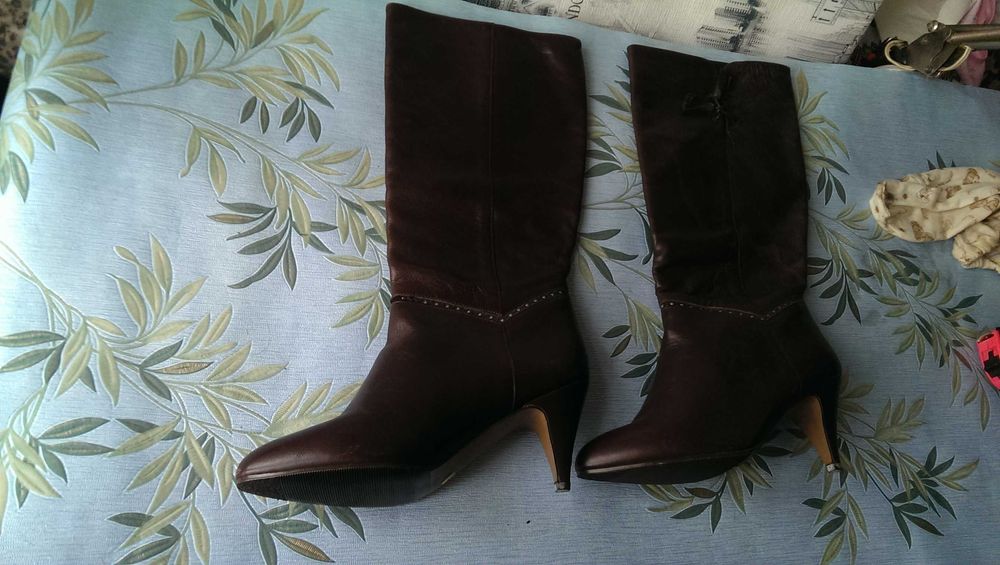 Кожаные сапожки  PADUS 40р. made in ITALY в отличном состоянии