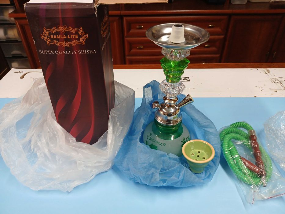 Cachimbo de água (Chicha ou Narguilé) baixo, NOVO