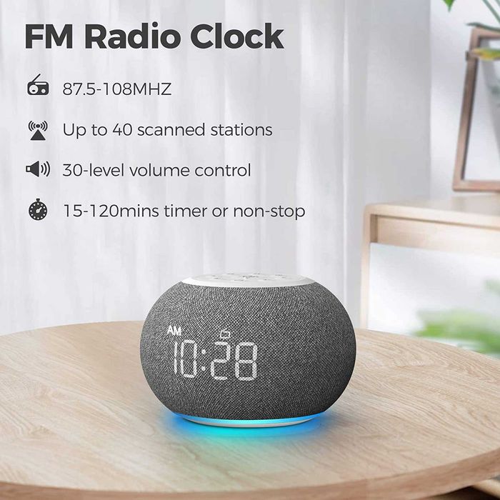 REACHER ‎R3L Radio FM Budzik Podświetlenie Design