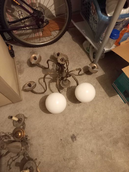 Candeeiro antigo para restaurar