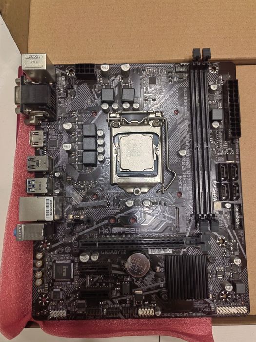 Intel i5-10400F + płyta H410M + NOWY cooler Intel BOX