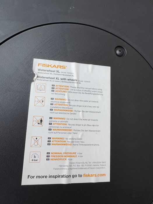 FiSkArS Waterwheel XL-wąż ogrodowy Stan OK Polecam !
