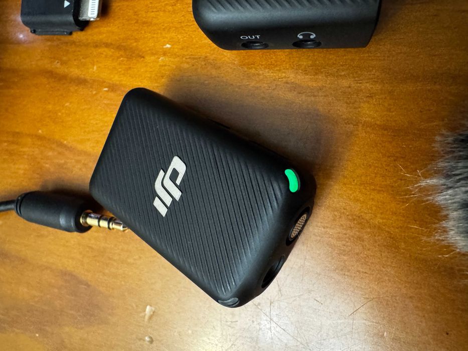 DJI Mic 1 (2 TX + 1 RX) - como novo