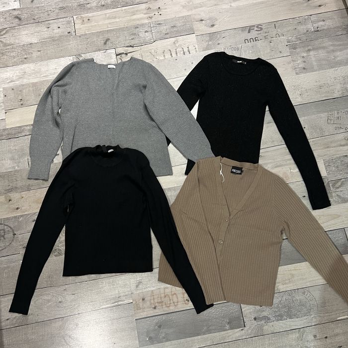 Zestaw swetrów damskich S/M + torebka Pepe Jeans