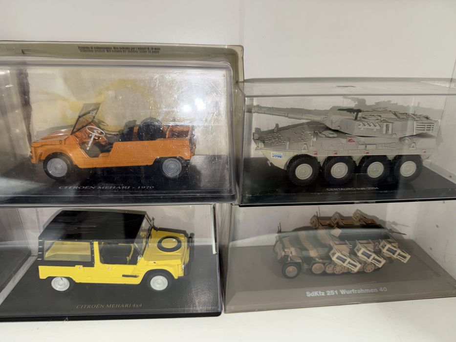 Miniaturas 1/43 e 1/24