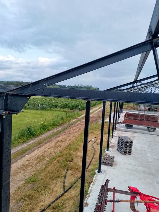 Konstrukcja stalowa dachu