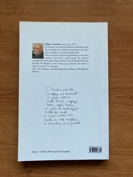 Livro - Depois de Amanhã - Poemas