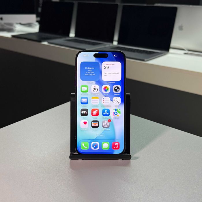 Смартфон iPhone 15 Pro 2023 Black Titanium на 512 ГБ, ГАРАНТІЯ 89379