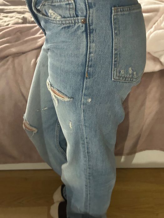 джинсы wide leg straight zara