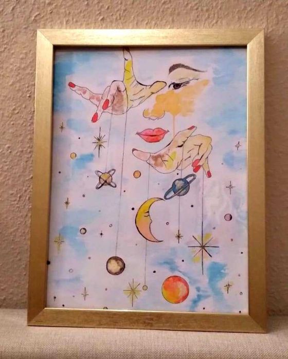 Sztuka.Obraz Horoskop .Promocyjna cena!