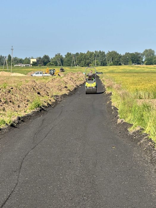 BUDOWA DROG DOJAZDOWYCH od 30 zl m2 TANIO drogi place parkingi ASFALT