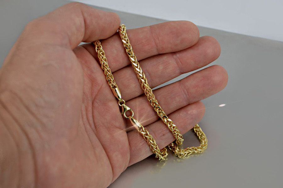 Złoty łańcuszek włoski żółte złoto Lisi ogon 11,3g WYJĄTKOWY! cc036y K