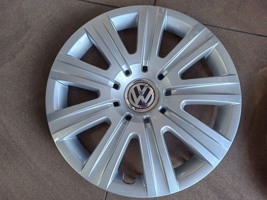 Kołpaki VW 16" Komplet Org 5NO Bardzo ładne Passat Golf Caddy Touran