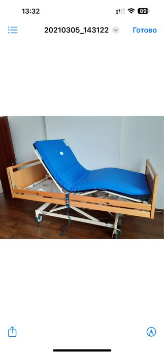 Ліжко медичне, Ліжко функціональне, Кровать медицинская с электроприво