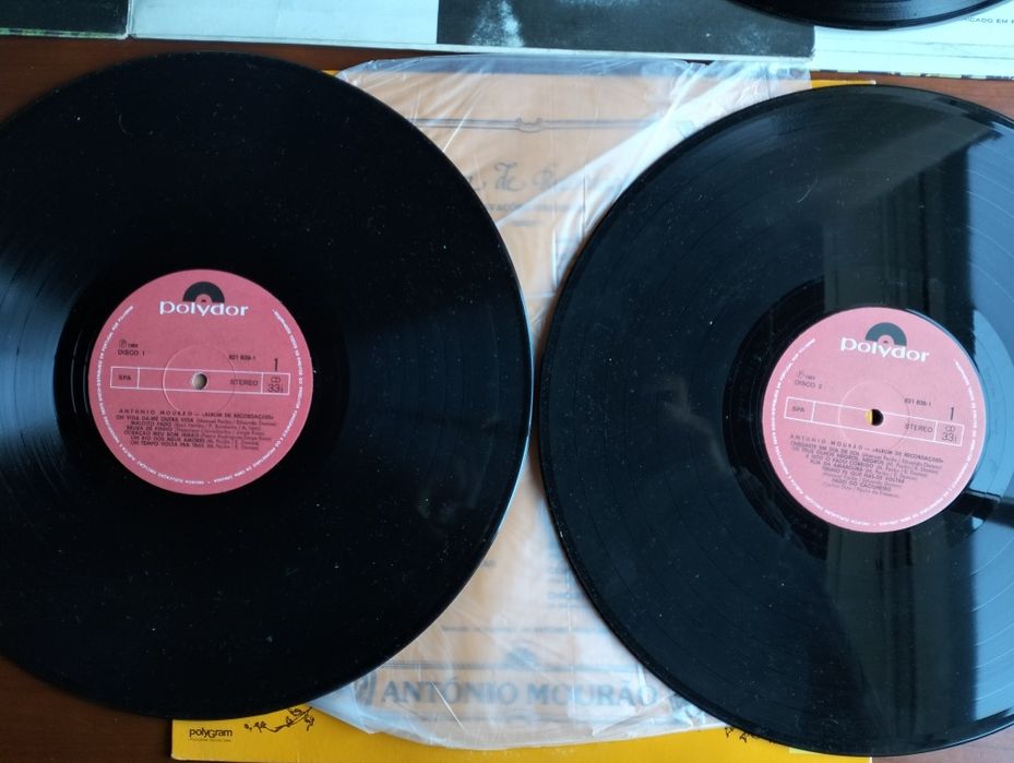 Discos de vinil LP António Mourão