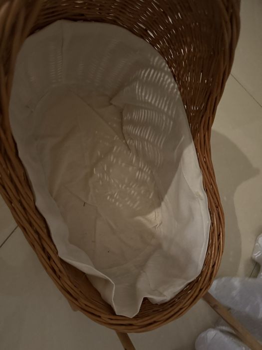 Wiklinowy wozek dla lalek