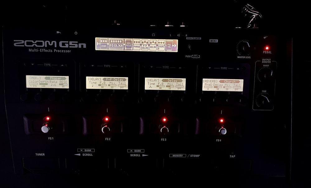 ZOOM G5n (pedal M.E.)