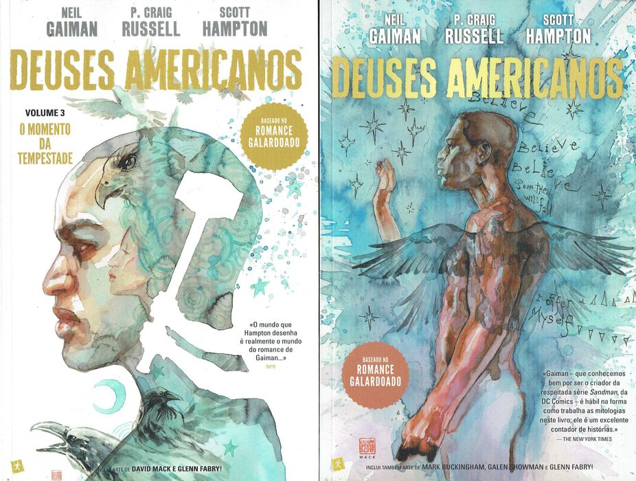 16001 Deuses Americanos - Novela Gráfica -1 Vol de Neil Gaiman
